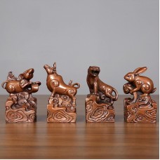 Copper Zodiac Ornamen